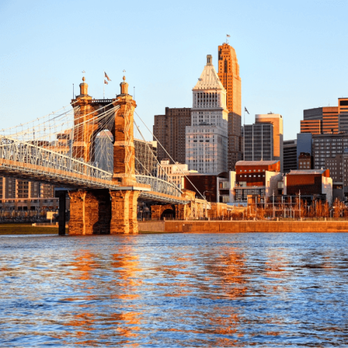 City of Cincinnati Sky Line